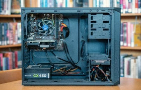 open computer case